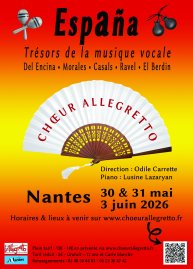 Affiche du concert de mai/juin 2026